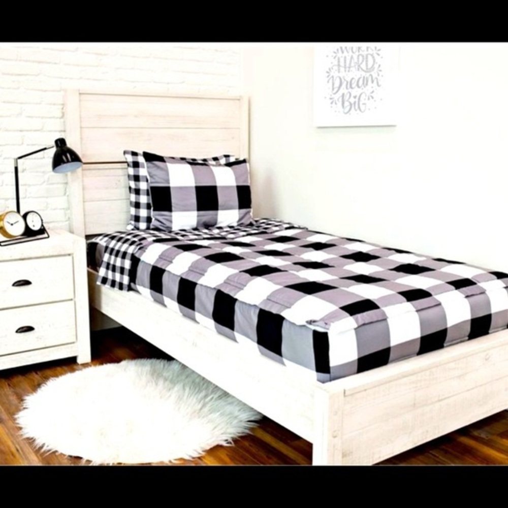 Beddys Full Size Buffalo Check Bedding